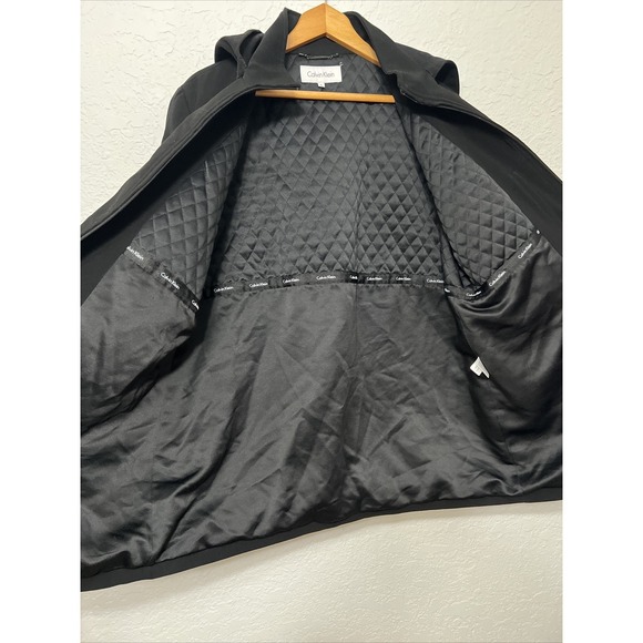 Calvin Klein Women's Black WinterCoat W/ Removable Hoodie Size XL RN#54163 - Picture 6 of 10